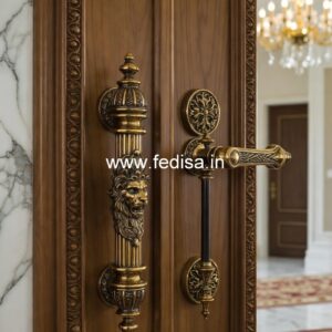 Premium Brass Door Hardware Designs BDR-5483