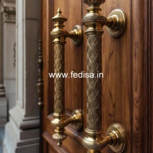 Unique Brass Handle Designs for Main Doors BDR-5569