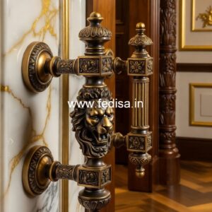 Designer Brass Pull Handles for Wooden Doors BDR-5571