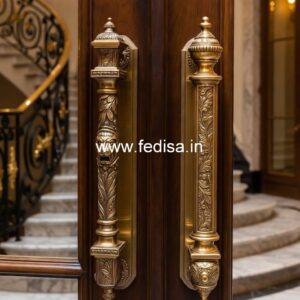 Premium Brass Door Handles for Modern Villas BDR-5602