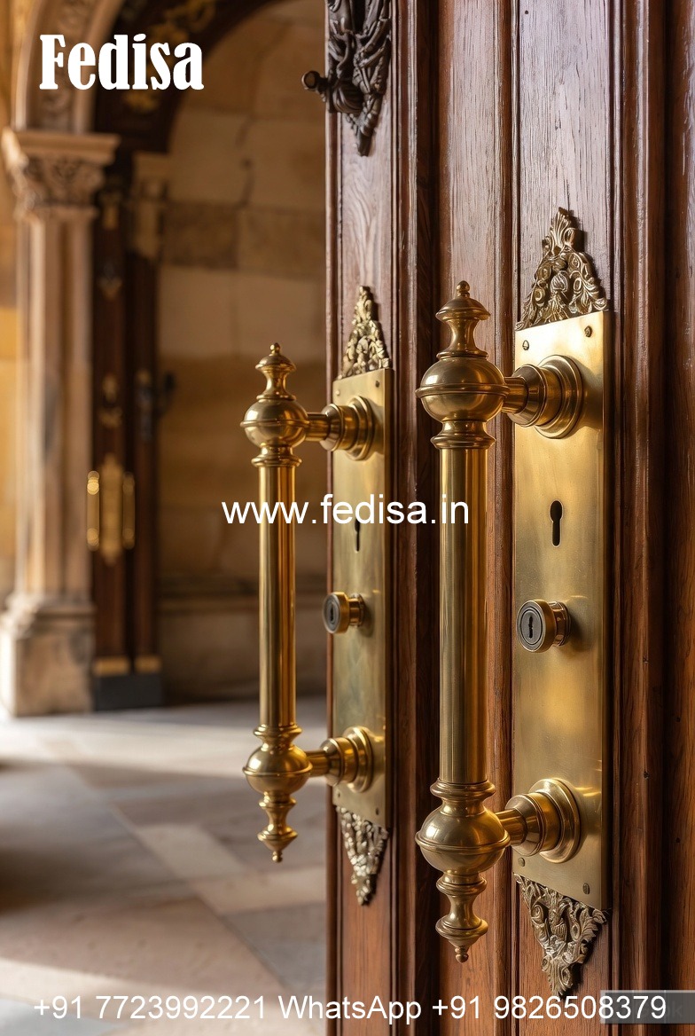 Luxury Brass Door Handle Trends BDR-5617