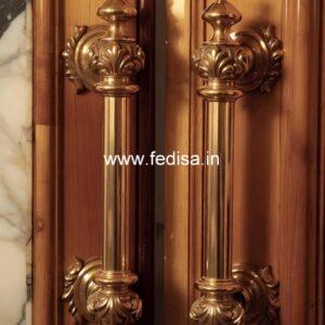 High-End Brass Handles for Entry Doors BDR-5629