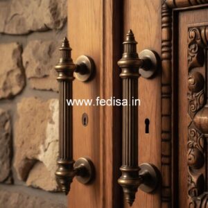 Luxury Brass Door Handles for Modern Interiors BDR-5634