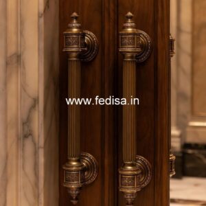 Luxury Brass Door Handle Styles BDR-5637
