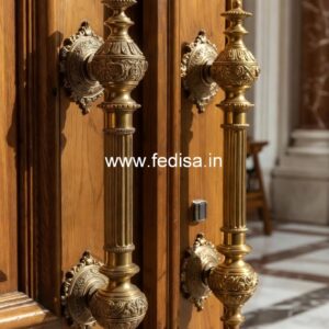 High-End Brass Door Handle Styles BDR-5654