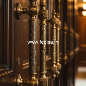 Modern Brass Door Hardware Collection BDR-5678