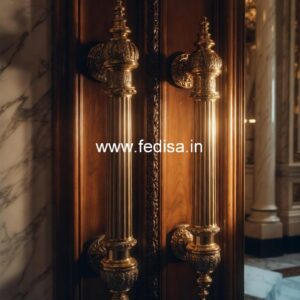 Antique Brass Handles for Wooden Doors BDR-5714