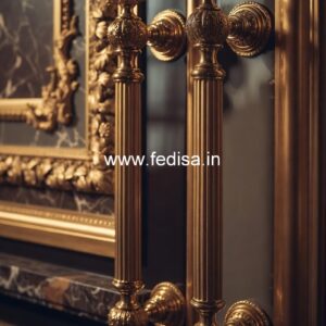 Antique Brass Door Handle Inspirations BDR-5729