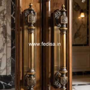 Vintage Brass Entry Door Handles BDR-5736