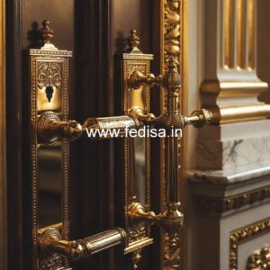 Royal Brass Door Handle Collection BDR-5843