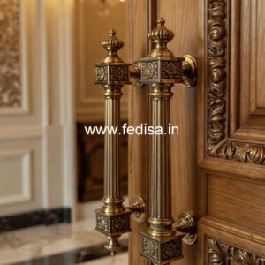 Elegant Brass Door Handles for Main Doors BDR-5945