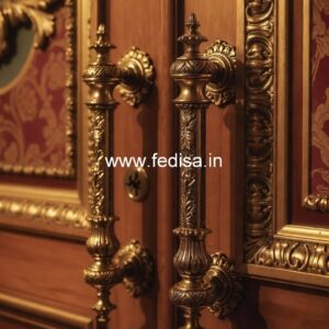 Modern Luxury Brass Door Handles for Villas BDR-5962