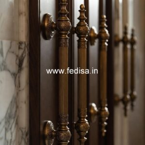 Unique Brass Handle Designs for Main Doors BDR-5971