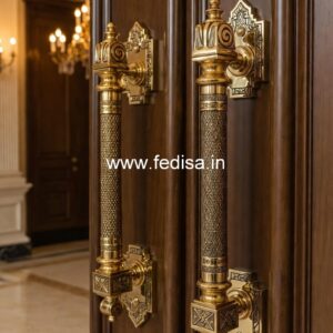 Stylish Brass Pull Handles for Front Doors BDR-5984