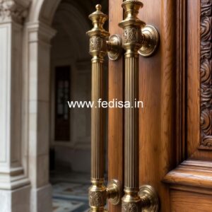 Best Brass Door Handles for Home Entry BDR-5987