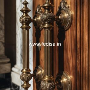 Premium Brass Door Handles for Modern Villas BDR-6004