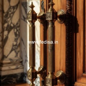 Luxury Entry Door Brass Handle Inspirations BDR-6005