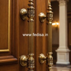 Premium Brass Door Handles for Modern Homes BDR-6050