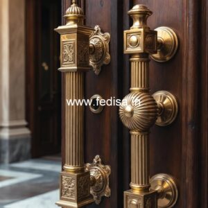 Minimalist Brass Door Handles for Homes BDR-6059