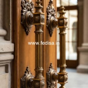 Modern Brass Door Handle Inspirations BDR-6084