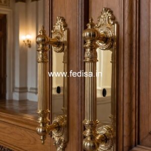 Traditional Brass Door Handle Ideas BDR-6114