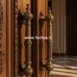 Antique Brass Handles for Wooden Doors BDR-6116