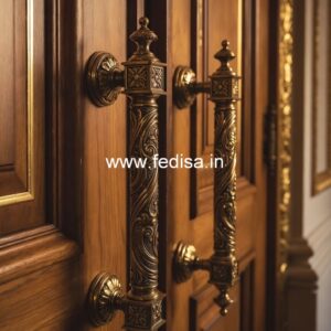 Antique Brass Door Handle Trends BDR-6124