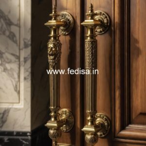 Classic Brass Door Handle Trends BDR-6134