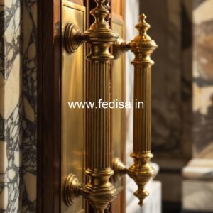 22 Stunning Brass Door Handle Designs You Must See BDR-6166