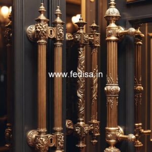 Elegant Brass Door Handle Styles BDR-6204