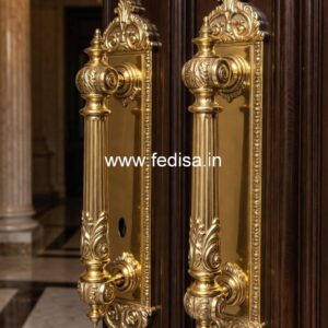 Vintage Brass Door Handle Styles BDR-6235