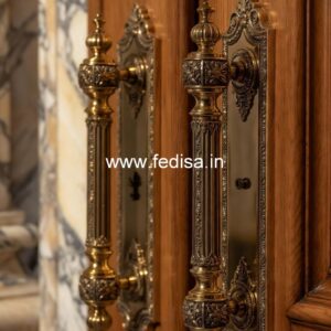 Handcrafted Brass Door Handle Designs BDR-6237