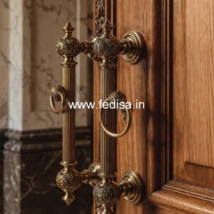 Royal Brass Door Handle Collection BDR-6245