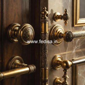 Antique Finish Brass Door Handle BDR-6249