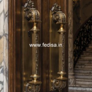Premium Brass Door Hardware Designs BDR-6287