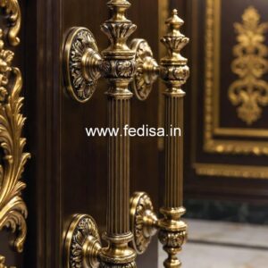 Handmade Brass Door Handle Designs BDR-6291