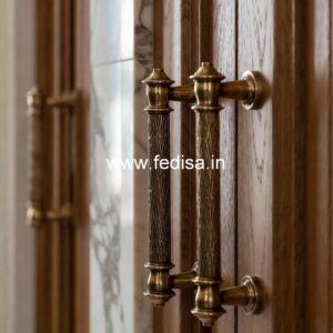 Brass Door Handle with Premium Finish BDR-6299