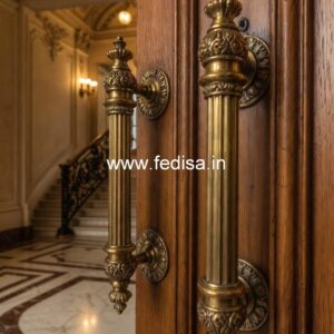 Brass Door Handle for Grand Entry BDR-6301