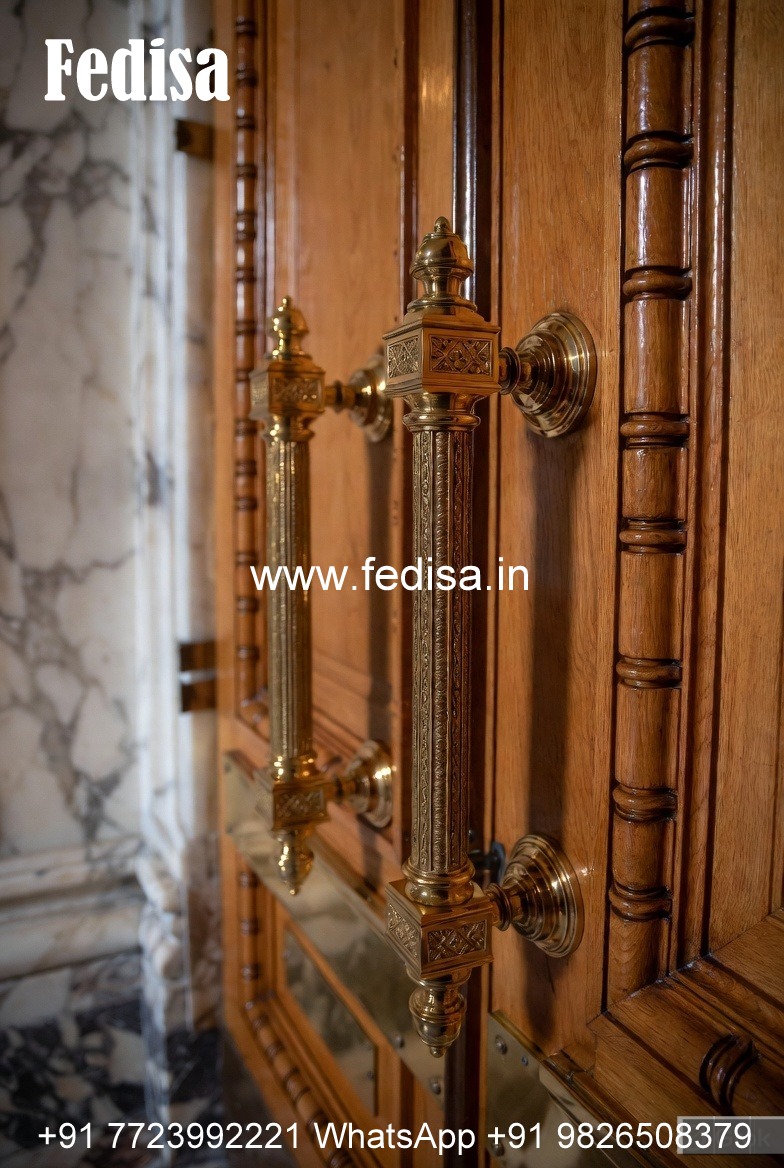 Elegant Brass Door Handle Ideas for Entrance BDR-6333