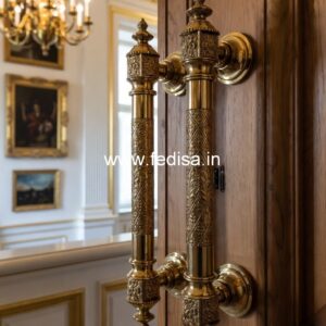 Luxury Brass Door Handle Designs for Modern Homes BDR-6346