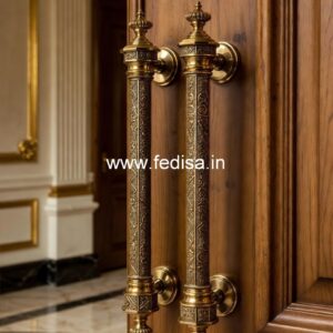 Minimalist Brass Door Handles for Modern Interiors BDR-6358