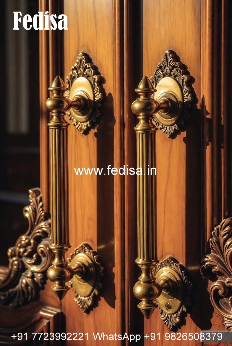 Best Brass Door Handles for Home Entry BDR-6389