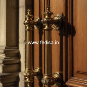 Stylish Brass Handles for Wooden Doors BDR-6390
