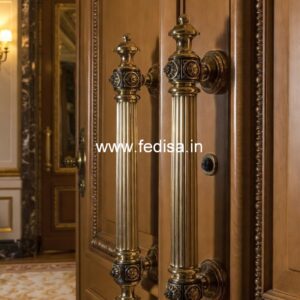 Luxury Brass Door Handle Designs for Villas BDR-6402