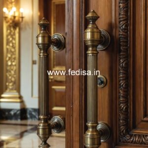 Premium Brass Door Handles for Modern Villas BDR-6406