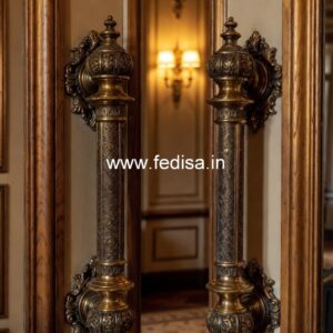 Stylish Brass Handles for Luxury Doors BDR-6447