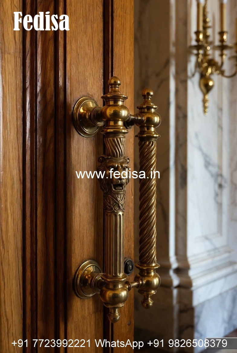 Contemporary Brass Door Handle Ideas BDR-6462