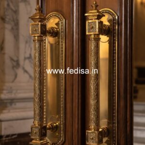 Sleek Modern Brass Door Handles BDR-6480