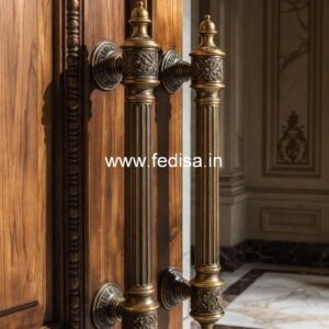 Stylish Modern Brass Door Hardware BDR-6498