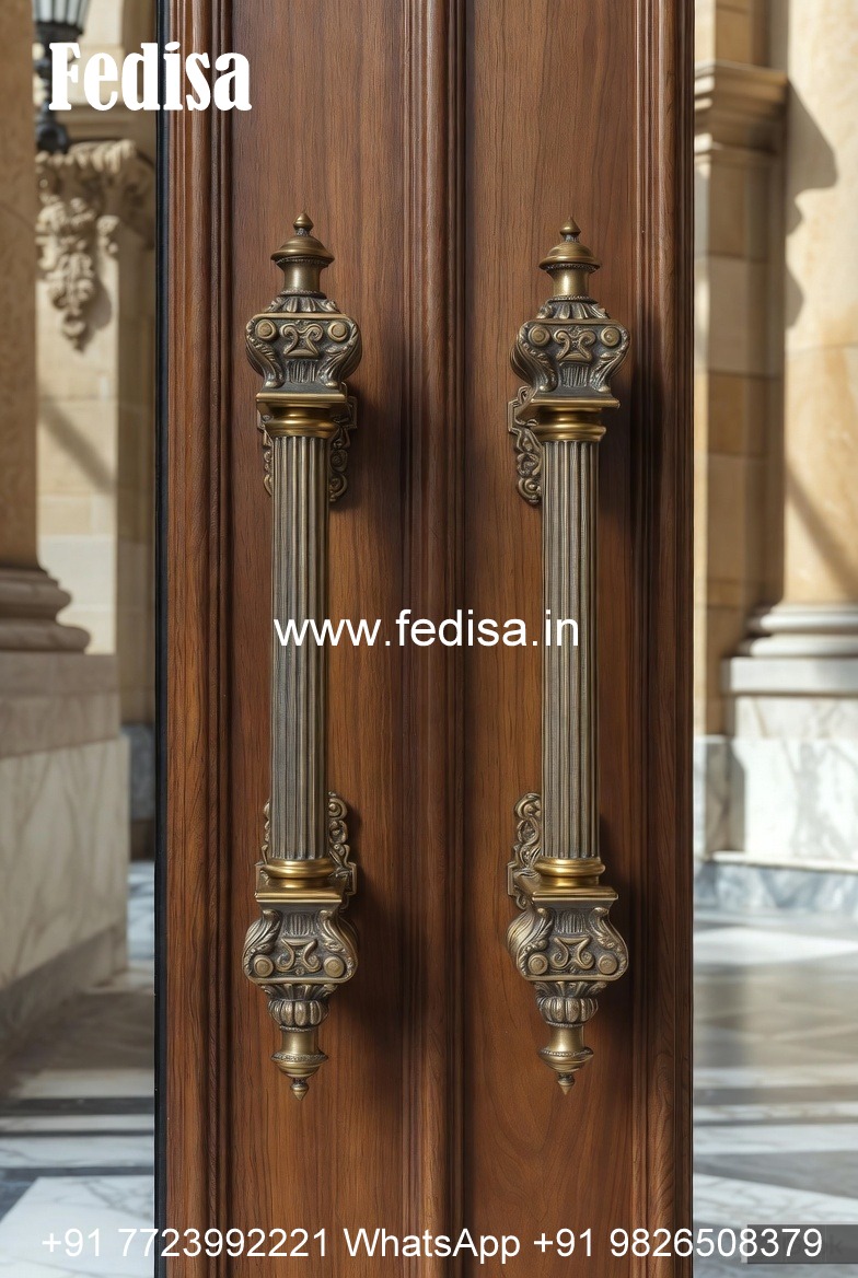 Classic Brass Door Handle Styles BDR-6521